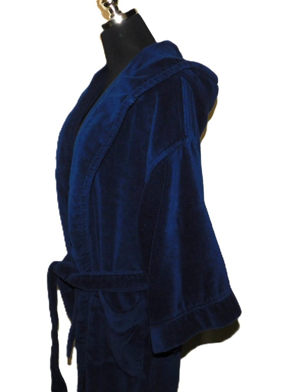 Christian Dior Monsieur 100% Cotton Made In Brazil Luxury Robe One Size W/ Hood - Picture 6 of 10